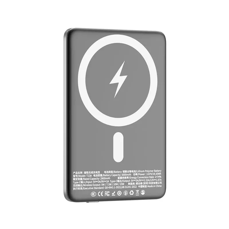 ultra-thin magnetic power bank 